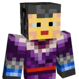 Hatachan Minecraft avatar bust
