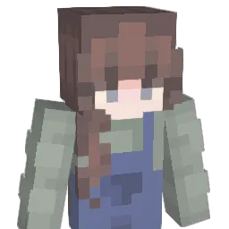 Hautury Minecraft avatar bust