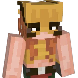 Hawkegirl Minecraft avatar bust