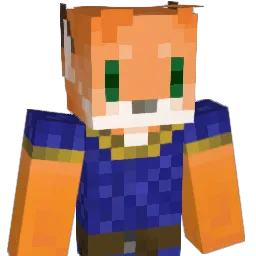 HawkleyFox Minecraft avatar bust