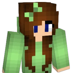 Hawtmommy Minecraft avatar bust