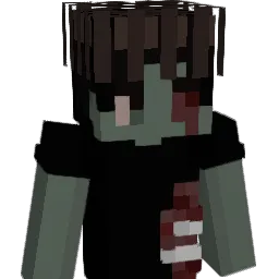 Hazardful Minecraft avatar bust