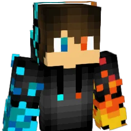 He1lfire Minecraft avatar bust
