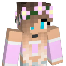 Heartluv Minecraft avatar bust
