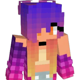Heather144 Minecraft avatar bust