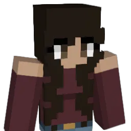 Heathershark Minecraft avatar bust