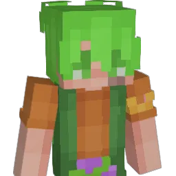 HedgeHerb Minecraft avatar bust