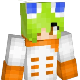 Heesoos Minecraft avatar bust