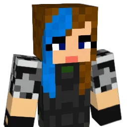 Heidibeidi Minecraft avatar bust
