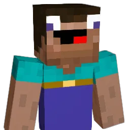 Heiineken Minecraft avatar bust