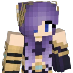 HeikaHaku Minecraft avatar bust