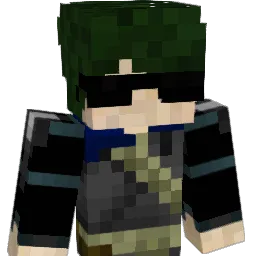 Heineeken Minecraft avatar bust