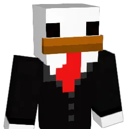 Helichicken Minecraft avatar bust