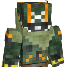HelmetHarold Minecraft avatar bust