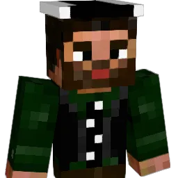 Helser Minecraft avatar bust
