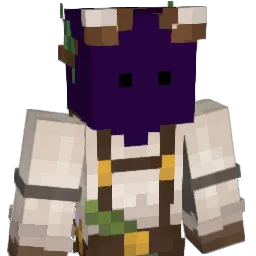 Hematoxylin Minecraft avatar bust