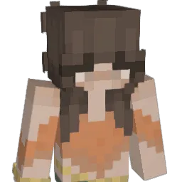 Hennaaaa Minecraft avatar bust