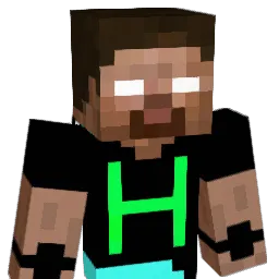 Henning34 Minecraft avatar bust
