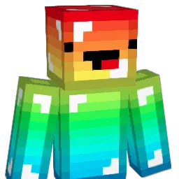 Henpai Minecraft avatar bust