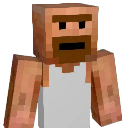 Herbiblock Minecraft avatar bust