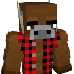 HereIsMoose Minecraft avatar bust