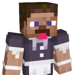 Herederos Minecraft avatar bust