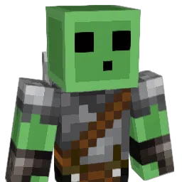 HermitMonk Minecraft avatar bust