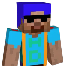 HeroDavis Minecraft avatar bust