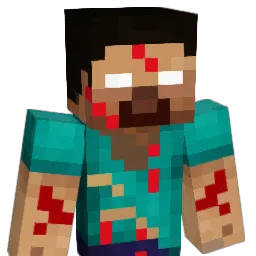 HerobrineJTY Minecraft avatar bust