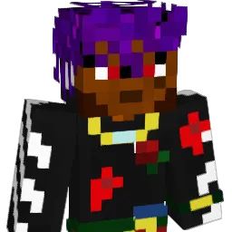 Herocrimes Minecraft avatar bust