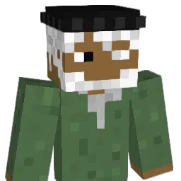 Heroglyphas Minecraft avatar bust