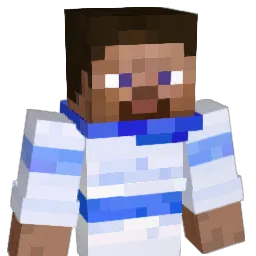 Heroprine Minecraft avatar bust