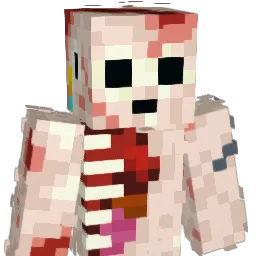 Hexawod Minecraft avatar bust