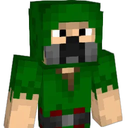 Hexospecs Minecraft avatar bust
