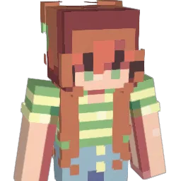 Hibayaso Minecraft avatar bust