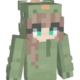 Hiddennns Minecraft avatar bust