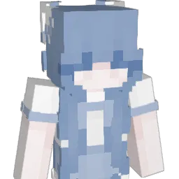 Highschoolers Minecraft avatar bust