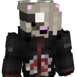 Hikkusha Minecraft avatar bust