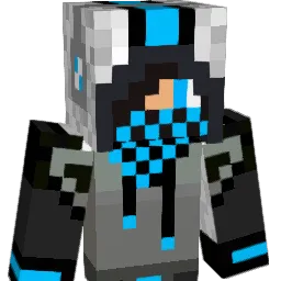 Hikourai Minecraft avatar bust