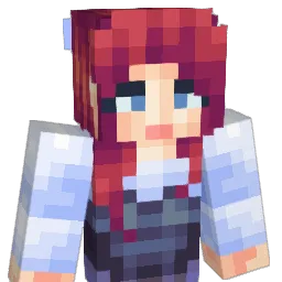 Hildegaard Minecraft avatar bust