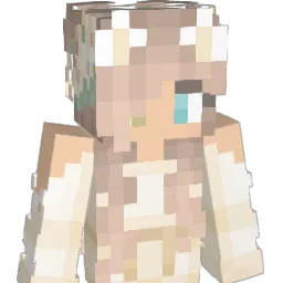 Himemiiko Minecraft avatar bust