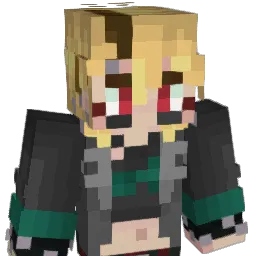 Himikan Minecraft avatar bust