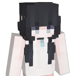 HinaAnano Minecraft avatar bust
