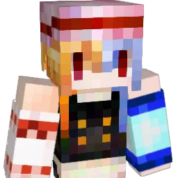 Hinim Minecraft avatar bust