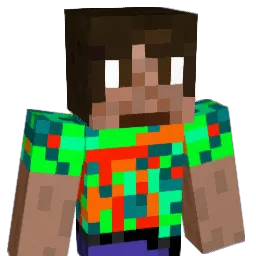 Hippie757 Minecraft avatar bust