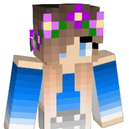 HippieWench Minecraft avatar bust