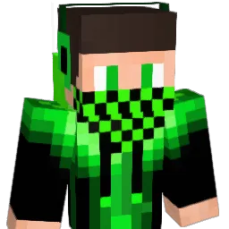 HiredK Minecraft avatar bust