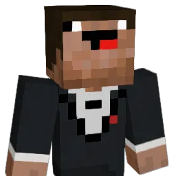 Histomicrograph Minecraft avatar bust