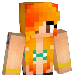 Hisume Minecraft avatar bust