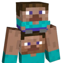 HitBacs Minecraft avatar bust